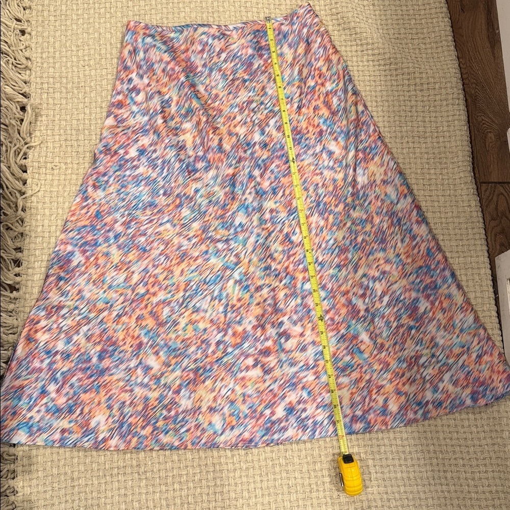 Rebecca Minkoff WOMENS Colorful A-Line Skirt 8 - Picture 5 of 10